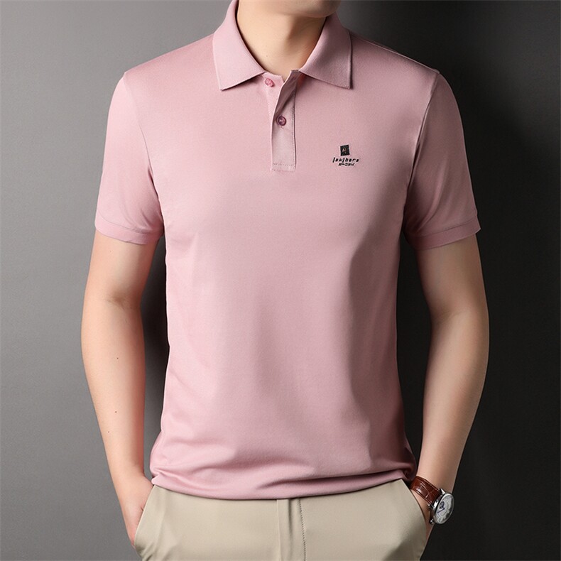 夏季Polo衫纯棉商务休闲男装短袖t恤宽松翻领半袖体恤HP88311-P60,男装Polo衫,星座1105-3