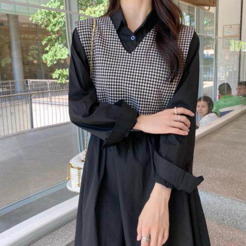 秋季新款连衣裙，女装连衣裙，E莎