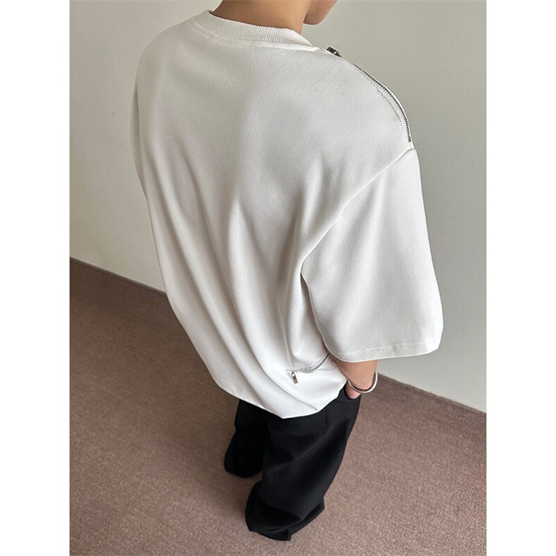 特P53无差价新款夏季潮流设计百搭短袖T恤-HT10210港风内景,男装T恤,电商A003