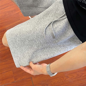 弧形结构铆钉设计夏季短卫裤男士潮流休闲五分裤宽松百搭P33