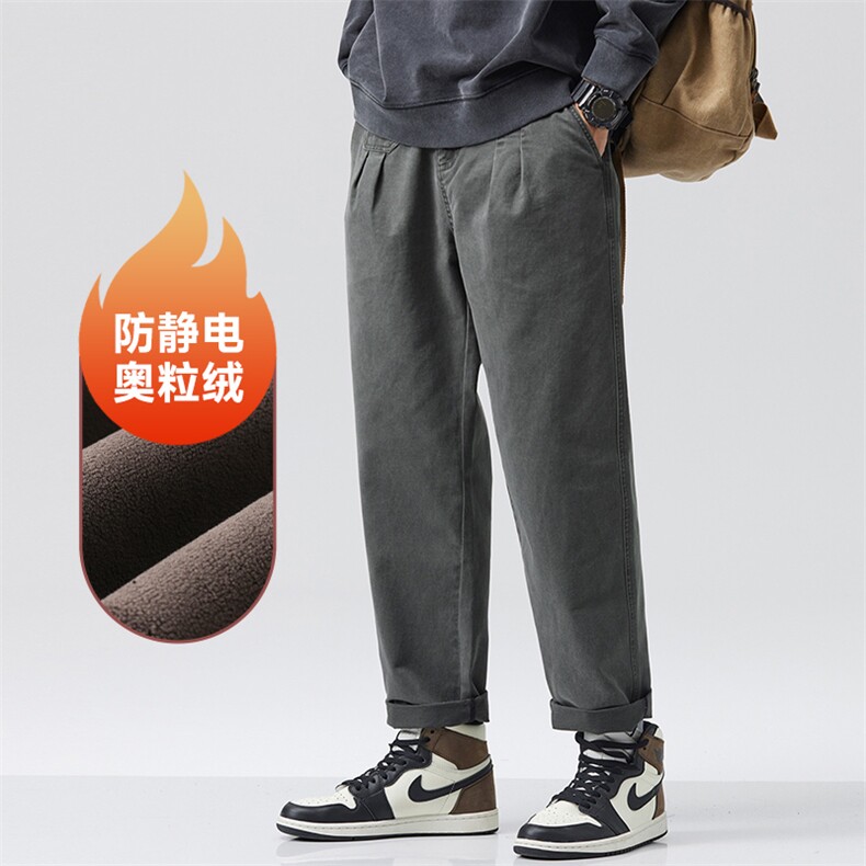 A178-1  DY510A  P85  秋冬季加绒美式休闲裤图片