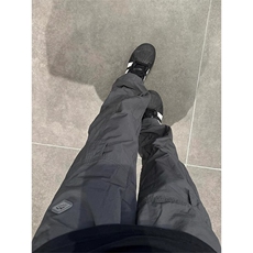 深灰色cleanfit裤子男夏季美式vibe尼龙速干工装裤潮牌直筒微喇裤，男装工装外套，星座506A