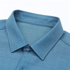 中青年男2023冬季长袖加绒衬衫商务休闲宽松衬衣YYF5005-P110图片