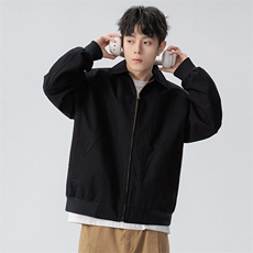 2026春季新款水洗棉夹克男青少年学生潮流外套，男装夹克，星座1206-1（原A206-1）