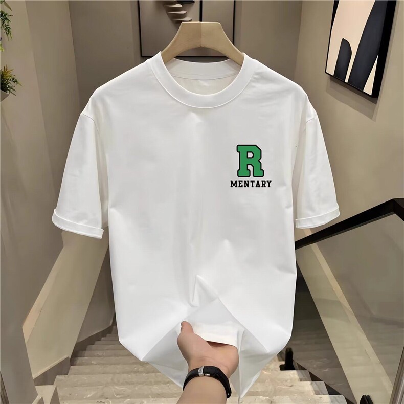 网图现货夏季薄款青年时尚印花T恤休闲设计感翻领RC950-P35,男装T恤,星座1005-4