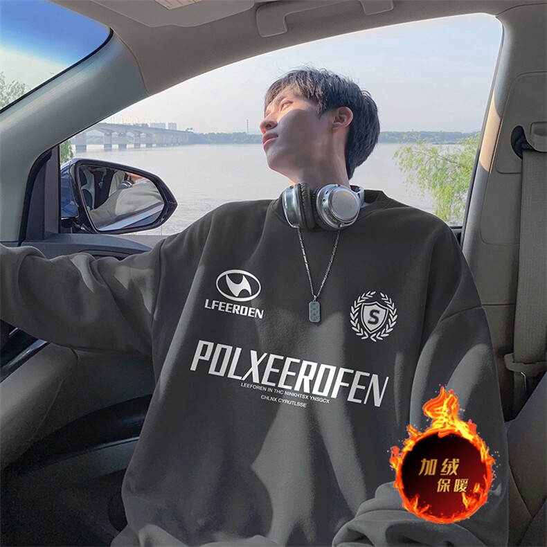 抖音得物供货可提供视频2024秋冬新款重磅美式卫衣DY5932,男装卫衣,电商A486
