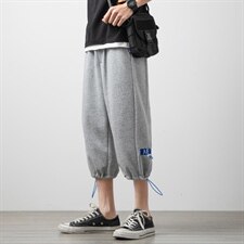 转化5.8%！！2023夏季男士七分裤百搭宽松学生短裤DK02P40，男装休闲裤，电商B220