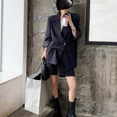 7932条纹西装，女装西装，XTZ style