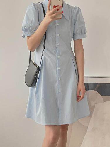 现货 韩系云朵兰 学院风连衣裙,女装连衣裙,汐美