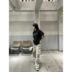 【网图】B221 美式高品质多口袋休闲迷彩工装裤子 LK24253-特P48图片