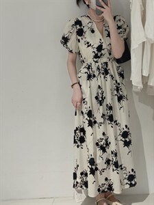 质大花长裙,其它,驿谷