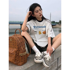 H0725-P30宽松休闲2026新款夏季短袖印花t恤女，男装T恤，星座617A-2