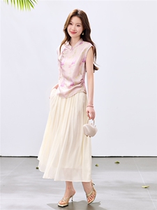 现货新品2026夏装中古风舒适亲肤两件套夏季女图片