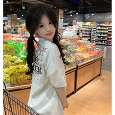 万针全刺绣工艺抖音得物高品质260克重磅纯棉双纱美式高街短袖T恤，男装T恤，电商A486-1