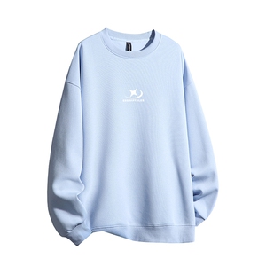 得物供货、复合重磅420克现货圆领卫衣宽松HD019-1-HMY382-P35图片
