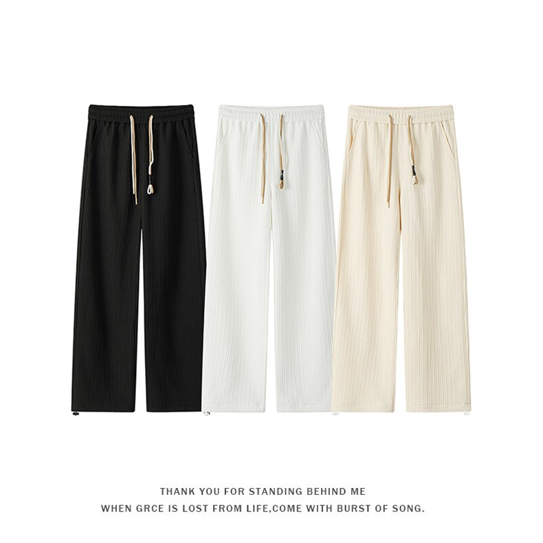 特批P33无差价2025春季新款面层：聚酯纤维95.3%氨纶4.7%K5634，男装休闲裤，电商A001