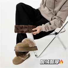 加绒加厚冬款男女休闲裤灯芯绒保暖直筒宽松长裤H8086P38，男装棉衣，星座1013-1