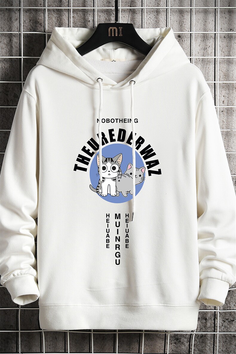 WY2160-P40纯棉连帽卫衣男大码运动帽衫宽松薄外套网格挂拍,男装卫衣,电商A040A