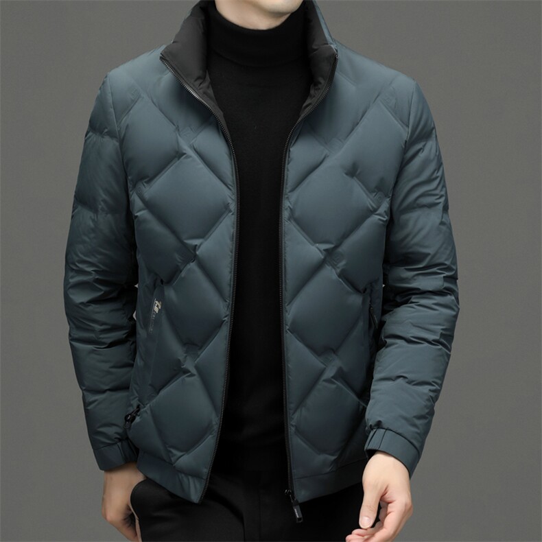BN22211钱塘2020-2中年男士冬季厚款新款时尚休闲百搭羽绒服P235,男装羽绒服,钱塘207-2