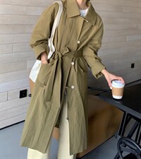 风衣，女装风衣，荷琦美好