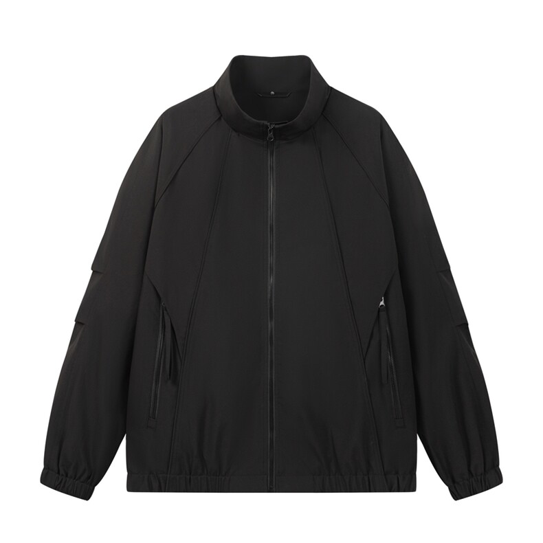 春季新款宽松立领夹克男纯色上衣外套DSA157B-JK7921-特P56,男装夹克,电商A157B
