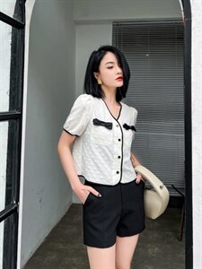 小香风上衣图片
