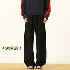 B258-K2581-P45控68加绒55控78灯芯绒弯刀裤成分聚酯纤维，男装休闲裤，电商B258