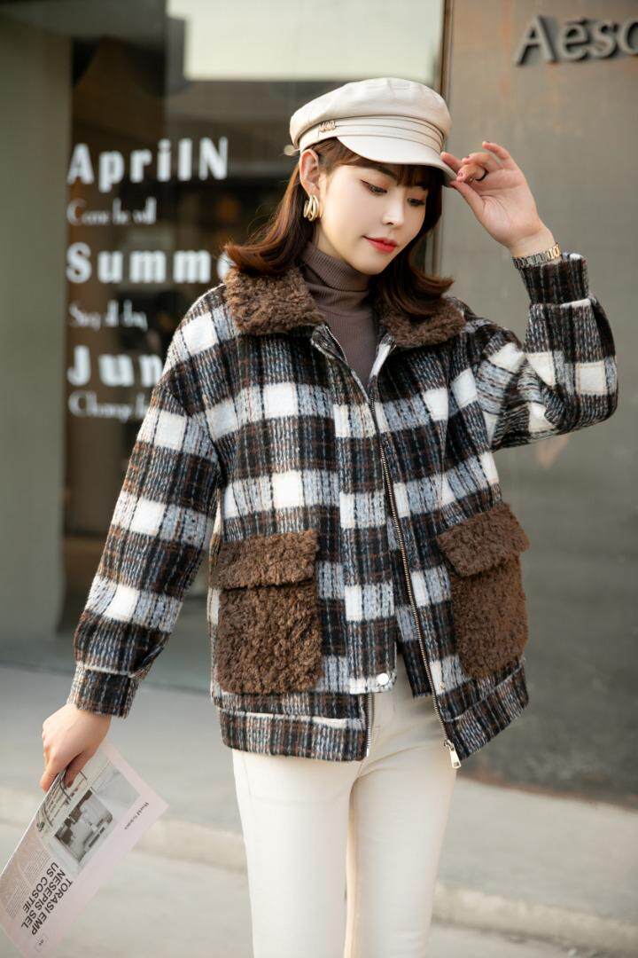 【现货】羊羔毛皮毛一体！，其它，布丁花