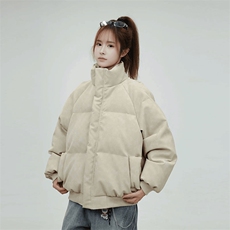 直播现货原版高品质冬季美式帆布皮棉服立体纹理加厚棉衣外套，男装棉衣，电商A486