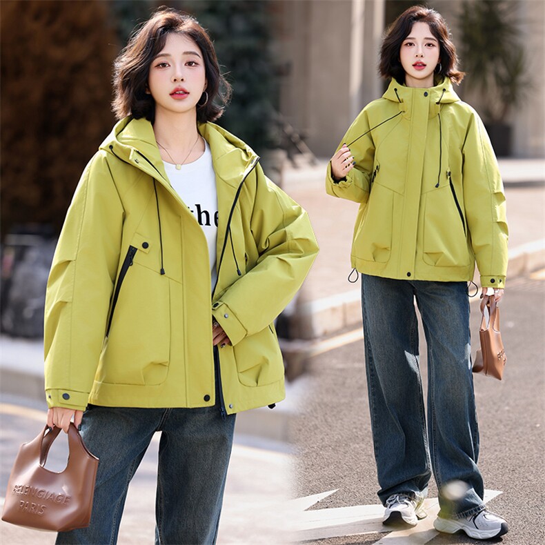 现货现货派克羽绒服女短款冬季2024新款宽松欧货冲锋衣外套现货！,女装羽绒服,一安秀