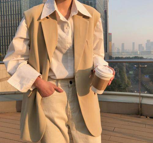 阔型马甲，女装马夹，米娜悦己