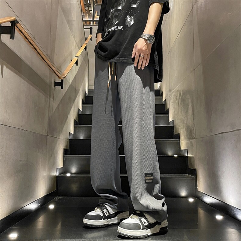 潮流百搭时尚休闲百搭裤长裤卫裤K931常规特批32,男装休闲裤,星座718-1