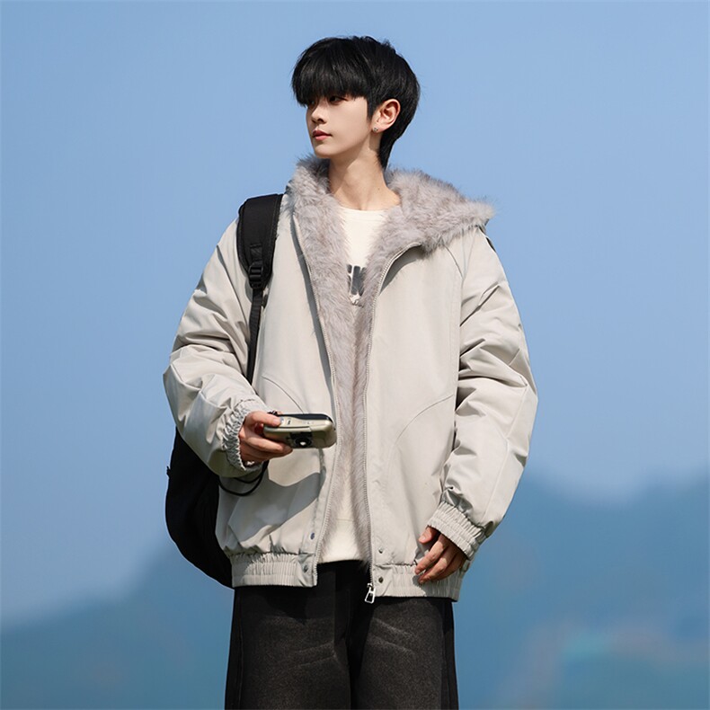 M8601-P95冬季新款男女同款座山雕连帽棉衣外套,男装棉衣,星座109