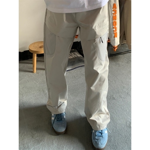 美式机能冲锋裤男网眼透气尼龙速干工装裤户外登山裤KZA599LL-P48图片
