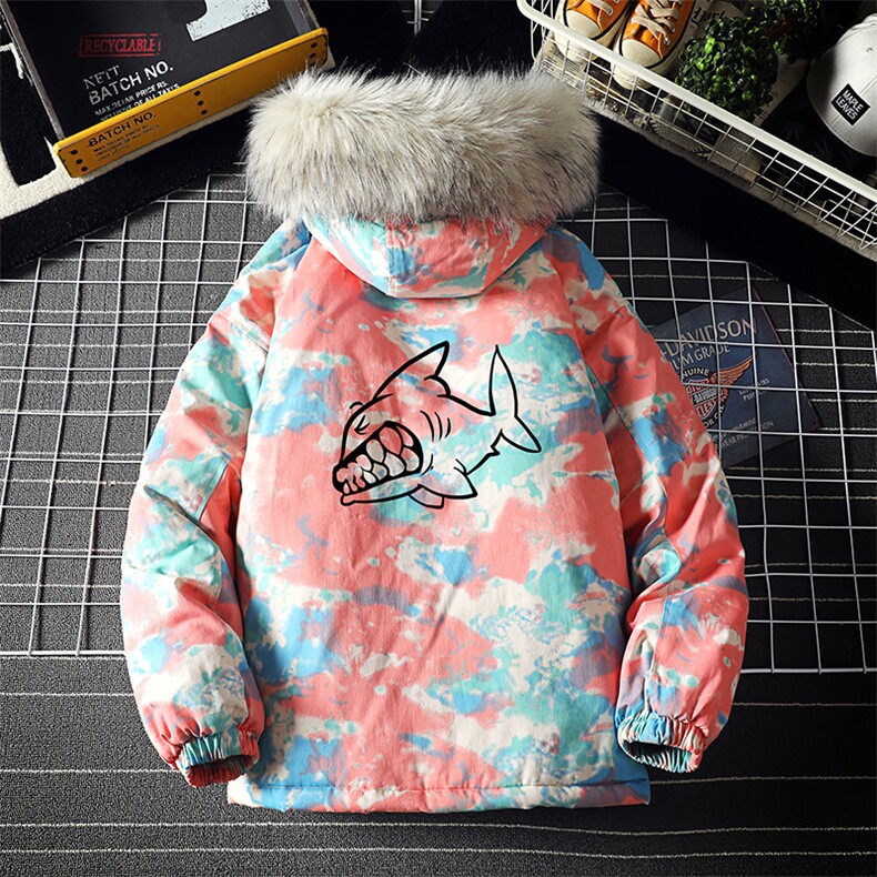MC49041-P135日系潮衣男大码派克服男工装服外套袄,男装棉衣,电商A040A