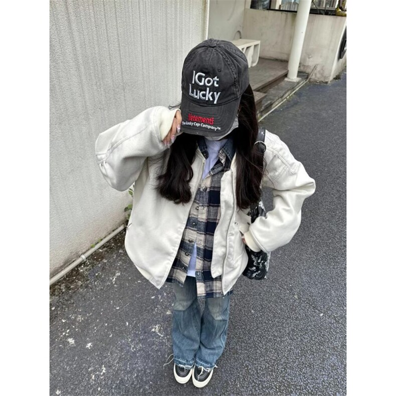 1506-1/JJC0031/P64复古重工植绒刺绣棒球服男女宽松夹克外套1,男装夹克,星座1506-1