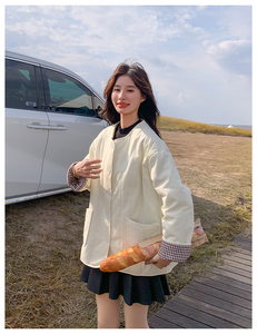 短款韩版外套女高级感小个子气质上衣女冬图片