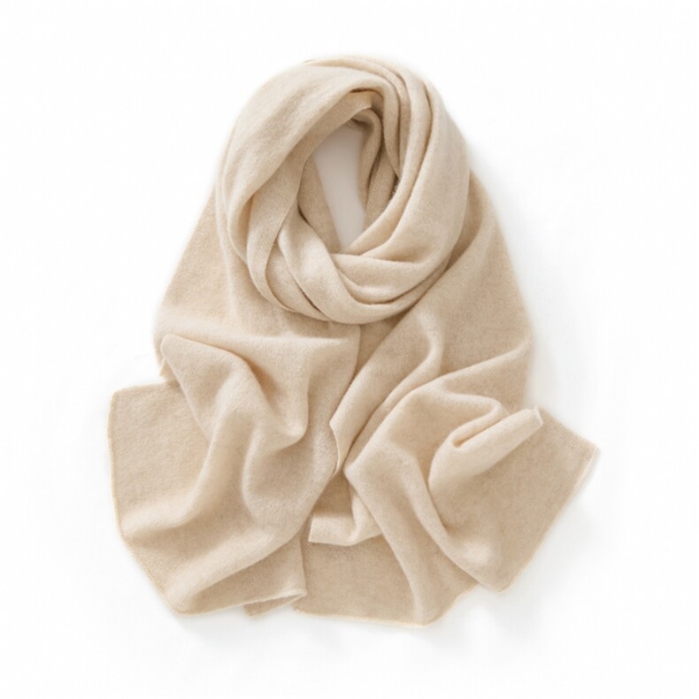 2025年秋季双股加厚保暖长条大围巾，围巾，品秋羊绒