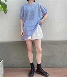 长春花篮，提花针织面料，黑色，白色，蓝色ML,其它,with E Q