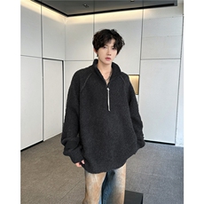【有货】DMY9551-特P72美式拉链针织衫2026秋季新款设计感男毛衣，男装针织衫/毛衣，星座603-2