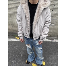 现货高品质美式高街冬季重磅硬挺短款座山雕毛领棉衣男女加厚外套，男装棉衣，电商A443