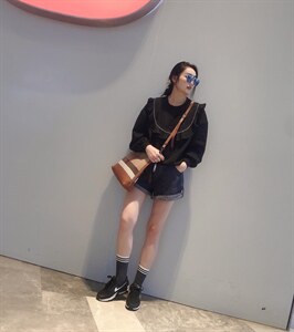 手工定钻卫衣图片