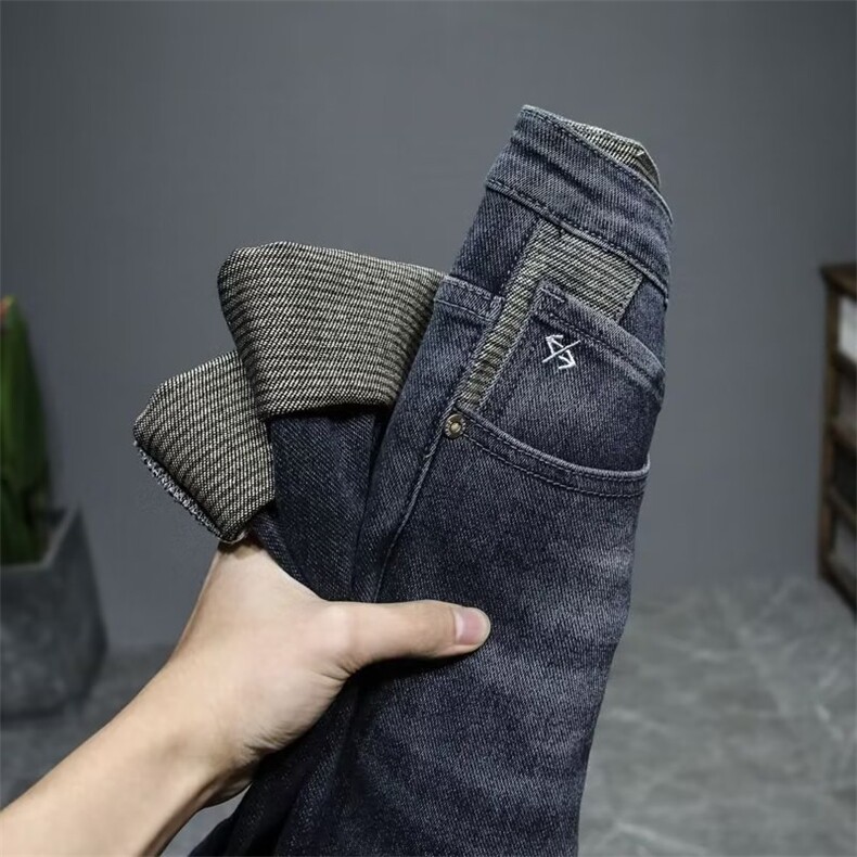1506-1/KT58441/P47厚款牛仔裤男小脚裤秋季弹力修身潮牌韩版潮牌,男装牛仔裤,星座1506-1