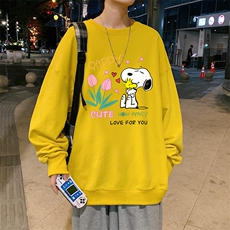 S6324-P28秋季圆领卫衣男大码韩版宽松长袖外套，男装卫衣，电商A040