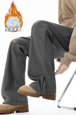 YK311特P40加绒45无影墙冬季美式斜切弯刀加绒加厚冲锋休闲裤，男装卫衣，电商A249