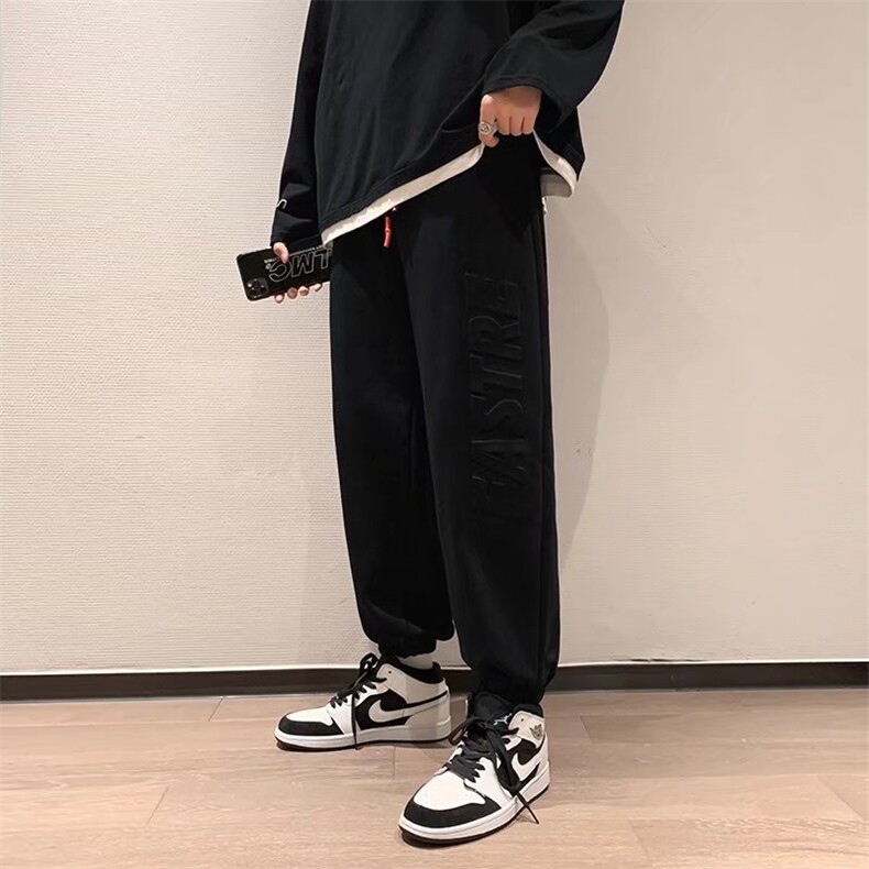 男春季休闲束脚九分裤K2P28,男装休闲裤,星座1116-2