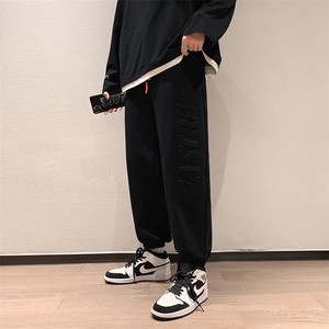 男春季休闲束脚九分裤K2P28图片
