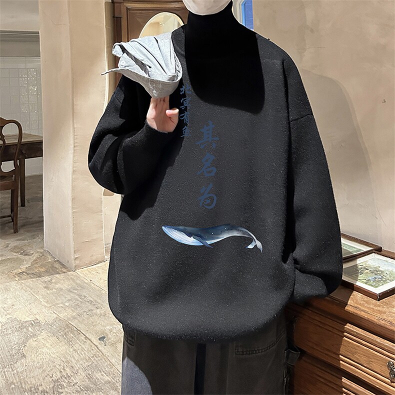 控68高领毛衣男士大码内搭毛线衣男GM45261-P45加绒款-P65,男装针织衫/毛衣,电商A040