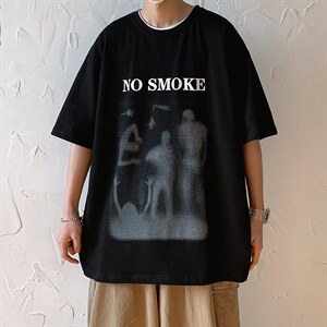 22年纯高品质新款重磅港风潮牌短袖宽松落肩T恤MT3516-P45图片