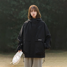 新款现货户外连帽夹克男冲锋衣外套JK817-P80，男装夹克，星座1204-3